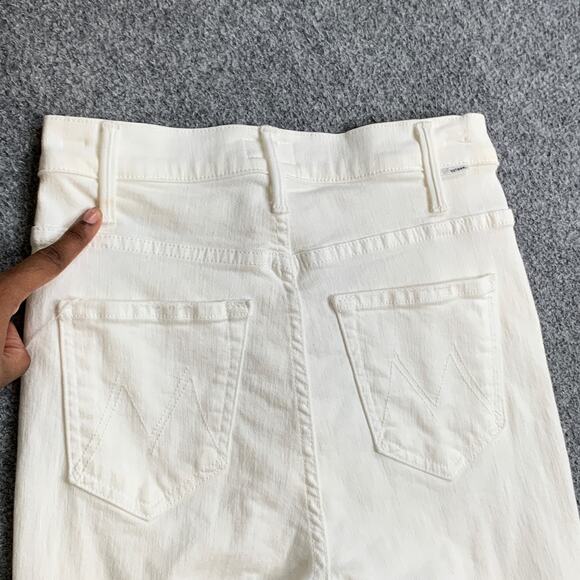 Mother Jeans Womens 25 Denim Fairest Of Them All The All Hustler Ankle Fray - Picture 9 of 11